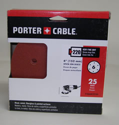 Porter Cable 220 Grit 6